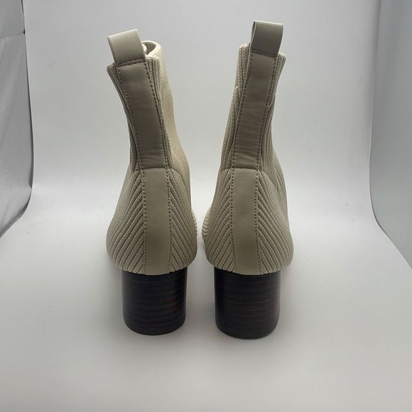 CUSHIONAIRE Women's Stretch bootie SIZE 7 CREAM - Picture 4 of 6